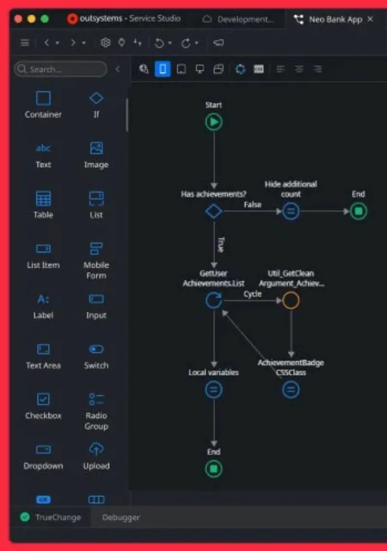 Experimentierumgebung für generative KI bei OutSystems